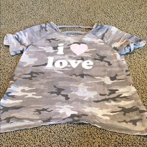 Girls short sleeved shirt
